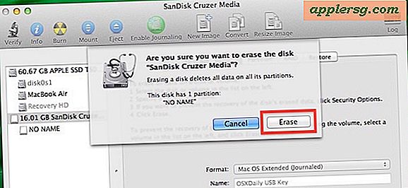 format a flash drive for mac os x